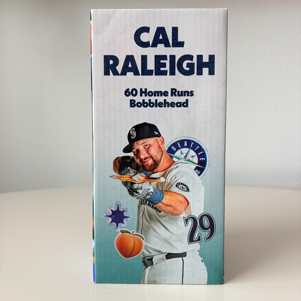Cal Raleigh Seattle Mariners Bobblehead 2026 - Picture 2 of 9